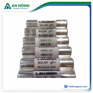 Cầu chì, Fuse, mã sản phẩm: BX0234-30A, điện áp: 1000V, định mức 30A, kích thước: 10x38mm, hiệu: LEADER