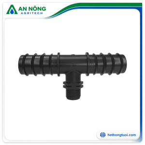 Chữ T 32mm nối ren ngoài 21mm uPVC (32mm * 21mm 11 * 32mm)