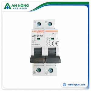 Áp tô mát 2P 125A 250VDC, mã sản phẩm:LDM7Z-2P-125-125A, điện áp:250V