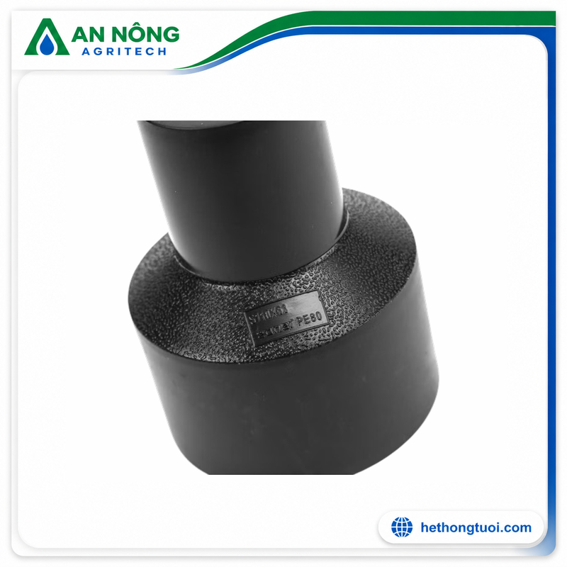 Côn thu hàn HDPE D90 x 75