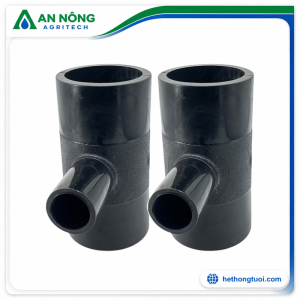 Tê thu hàn HDPE D90x75