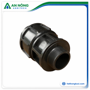 Măng sông ren ngoài HDPE 25x3/4