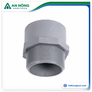 Nối ren ngoài uPVC 76 dày