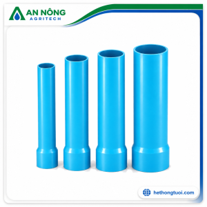 Ống nhựa PVC-U khoan giếng màu xanh: 168mmx5.0mmx4.0m