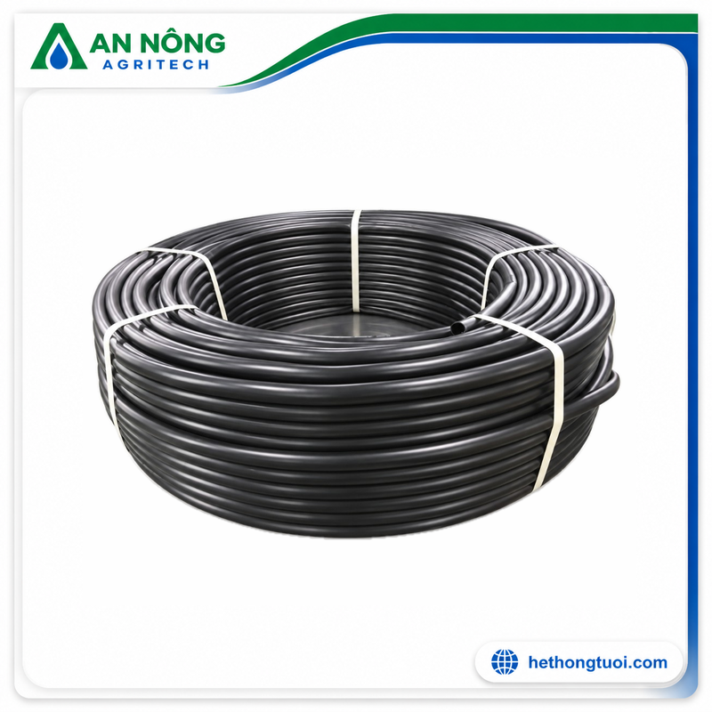 Ống PE đen phi 8x10 (100m)