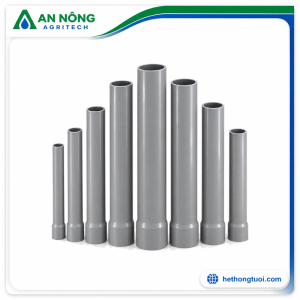 Ống U-PVC hệ mét ISO DN 140 x 5.4mm PN 8 4m Class 3