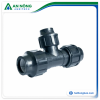 Tê đều HDPE 50 x 50