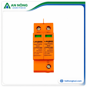 Thiết bị chống sét lan truyền DC 2P, mã sản phẩm: LD-SPD2P-40KA, điện áp: 1000V DC, định mức: 20-40 kA, hiệu: LEADER