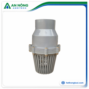 Van rọ hút 1 chiều nhựa U-PVC dán keo, đường kính 114mm (4")